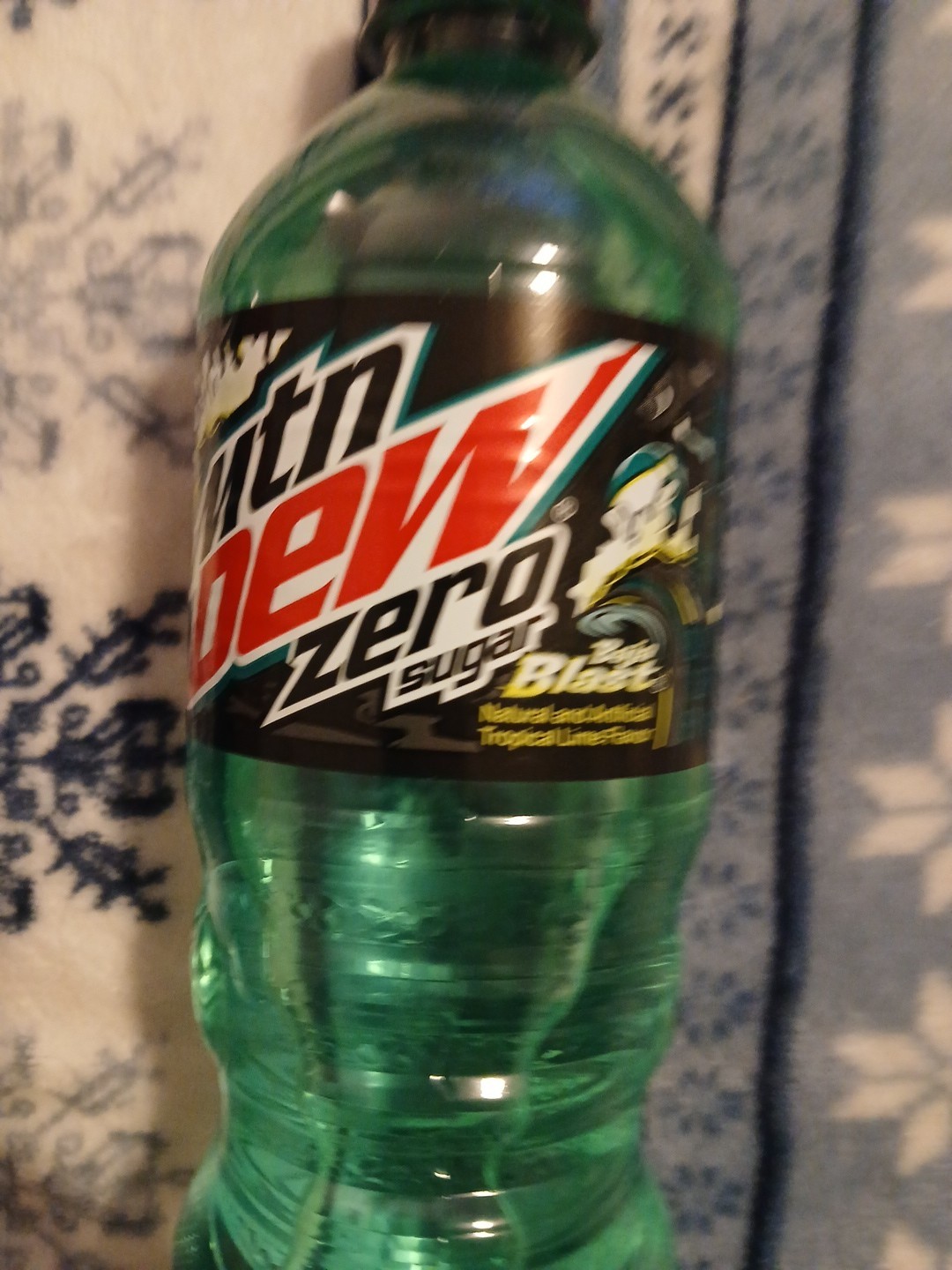 Mountain Dew Baja Blast Zero Sugar Full 20oz Bottle (2025) RARE!!