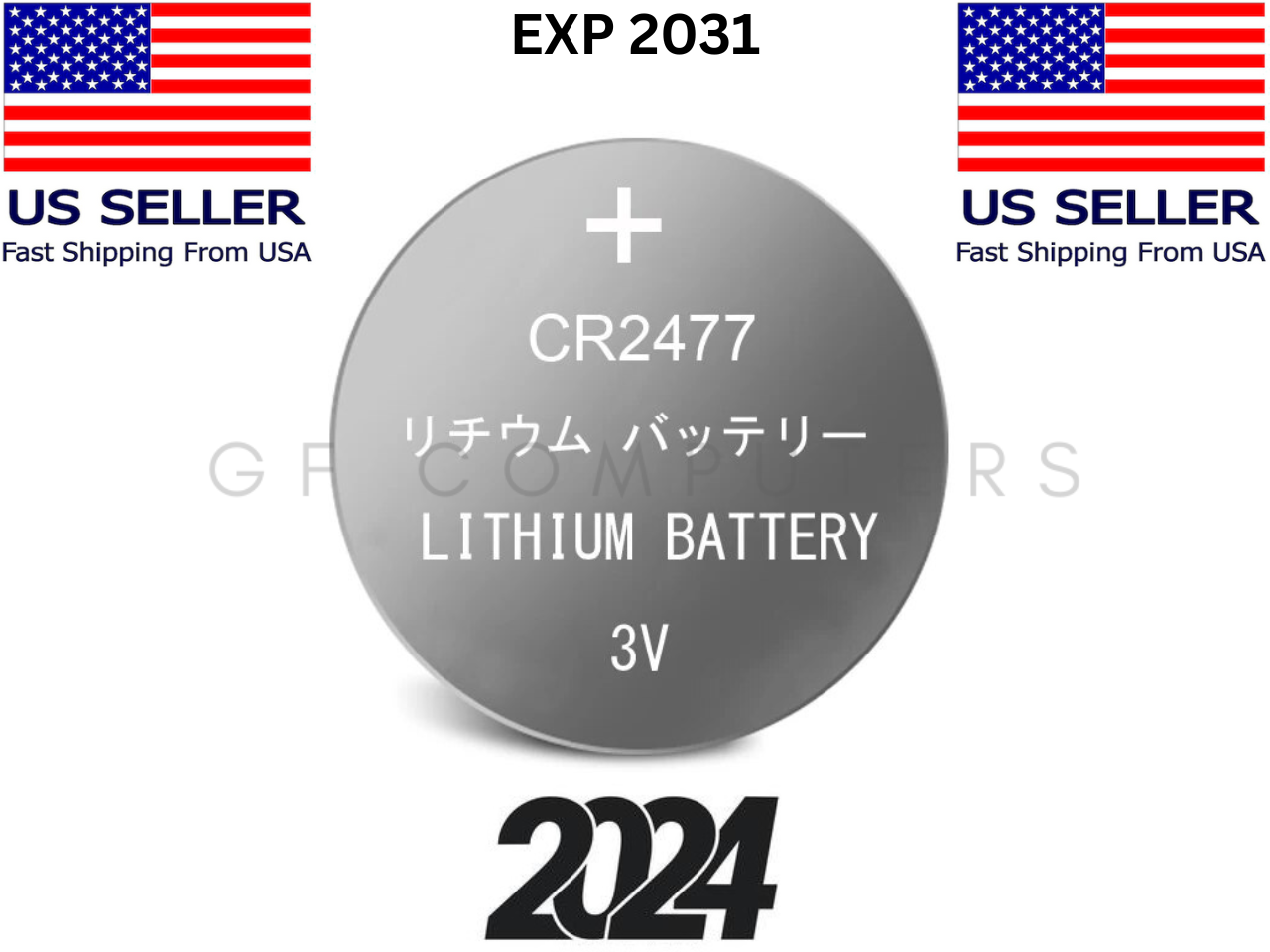 CR2477 3V Lithium Batteries Battery for Tile Pro Bluetooth Tracker