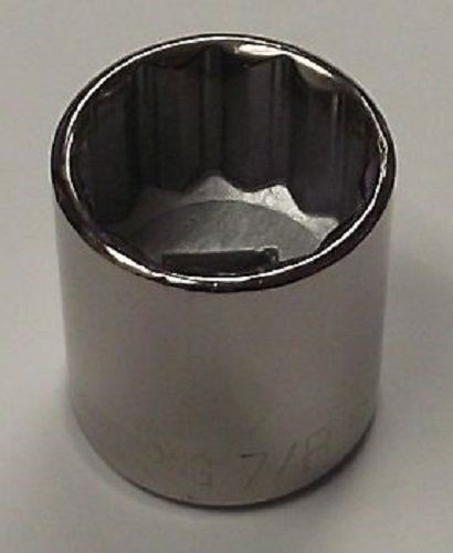 Armstrong 11-128 3/8" Drive 12 Point Standard Socket 7/8" USA