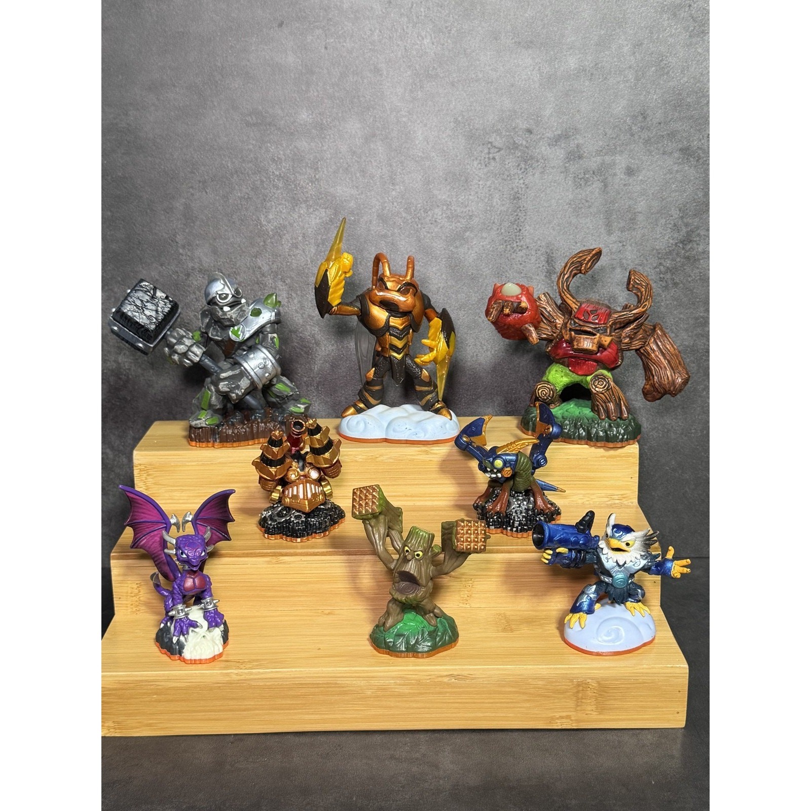 Activision Skylanders Giants Lot of 8 - Swarm, Tree Rex, Crusher, Stump Smash