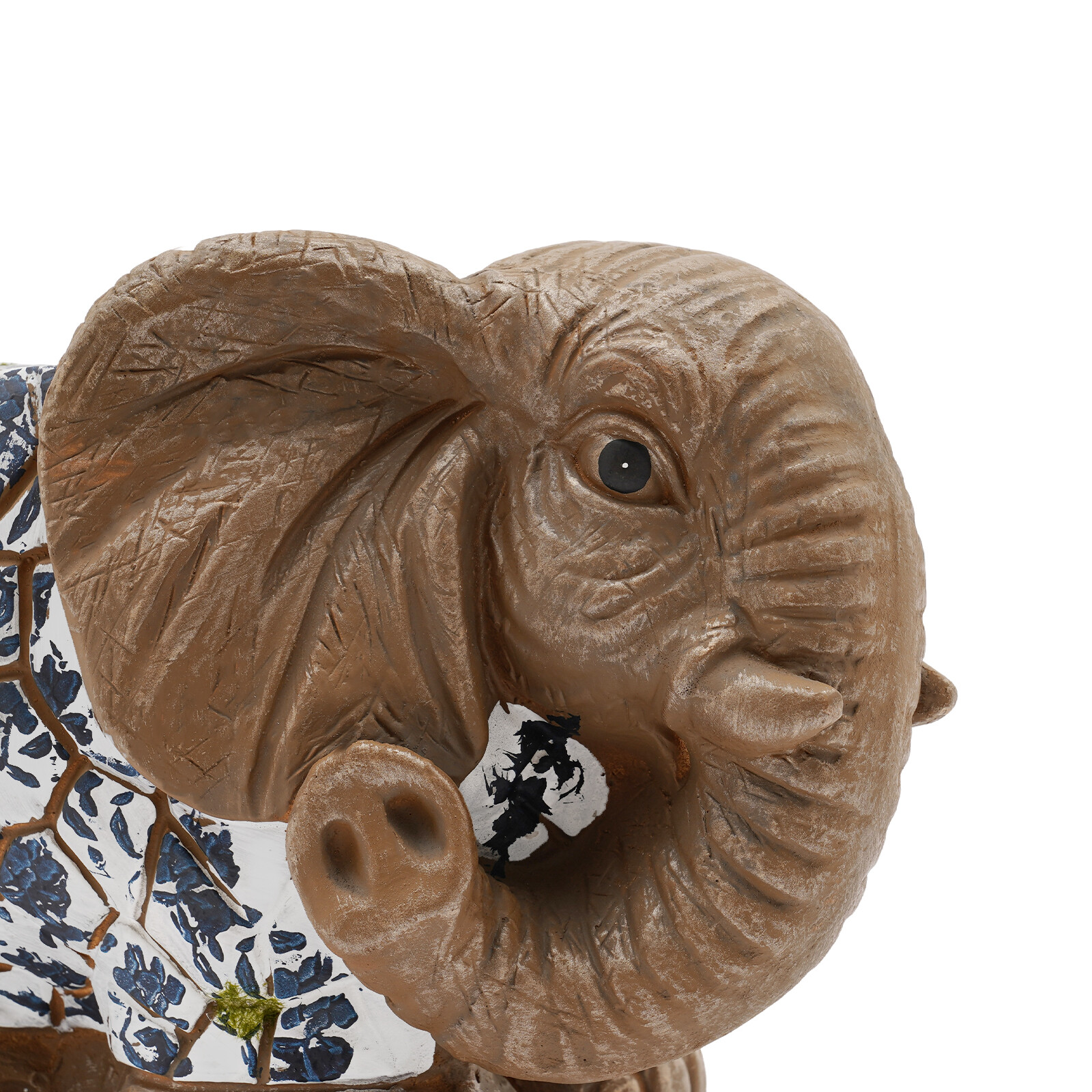 14.96" Modern Elephant?Garden?Stool Brown Decorative Magnesium Oxide For Homes