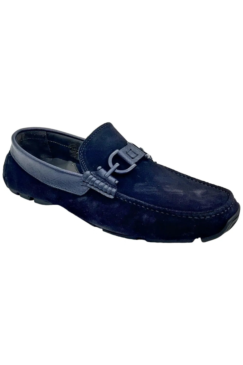 Donald Pliner Men's Dacio Suede Loafers Navy