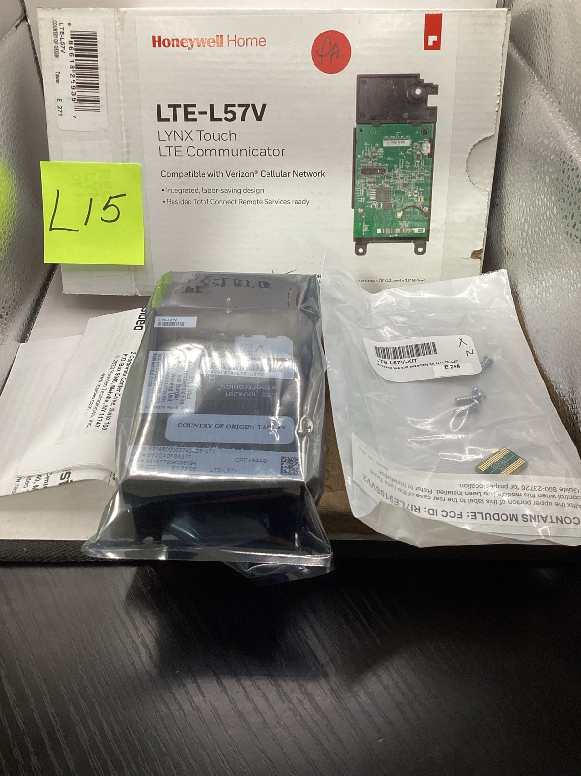 Honeywell Home LTE-L57V Lynx Touch LTE Communicator 🔴 NEW