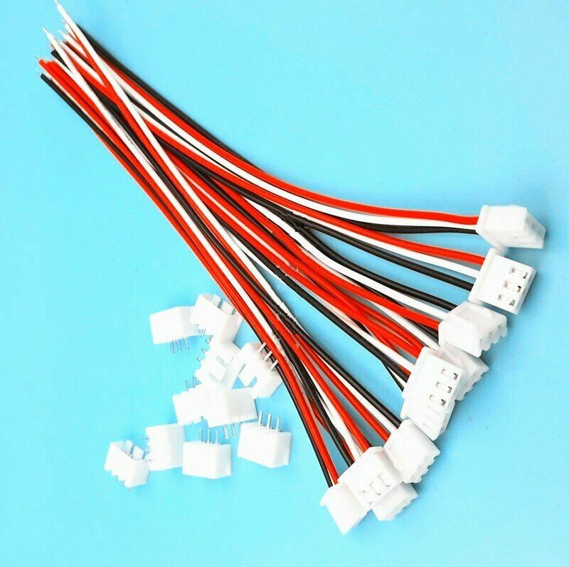 5Sets XH2.54 3Pin 1007 24AWG Single End 15cm Wire To Board Connector