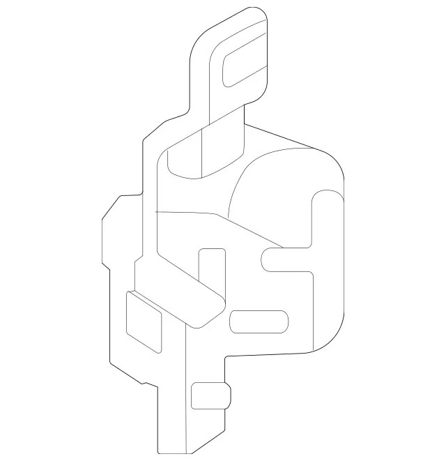 Genuine Mercedes-Benz Blind Spot Radar Bracket 290-885-19-03