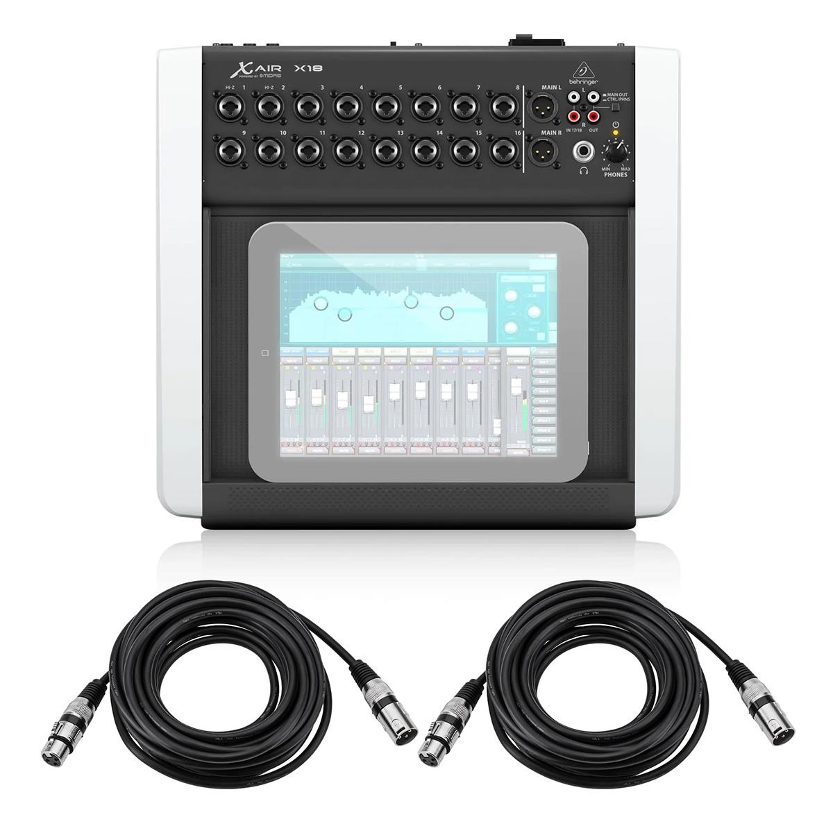 Behringer X Air X18 18-Channel 12-Bus Digital Mixer for iPad/Android Tablet with
