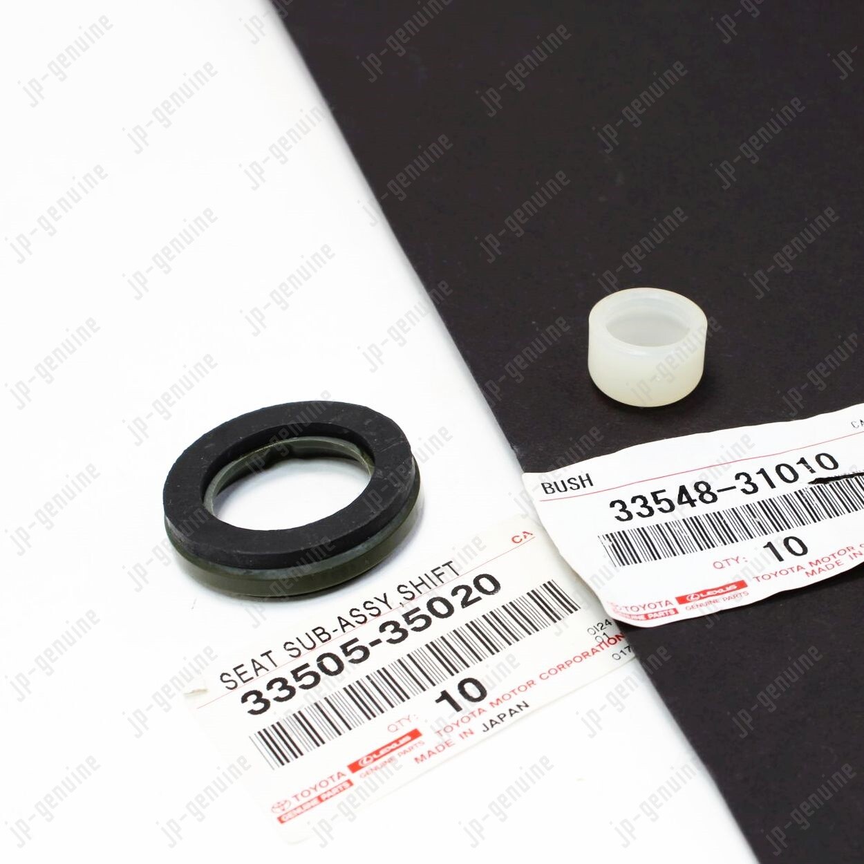OEM Genuine TOYOTA Tacoma 33505-35020 & 33548-31010 Shifter Bushing Re-Built Set