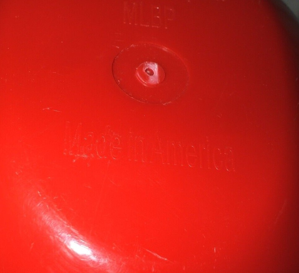2 Red Plastic Helmet Hats Portland Sea Dogs Baseball Sports