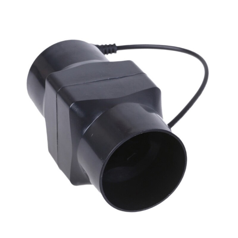 12v Extractor Fan Short Noise Inline Duct Hydroponic Air Blower Exhaust Fan