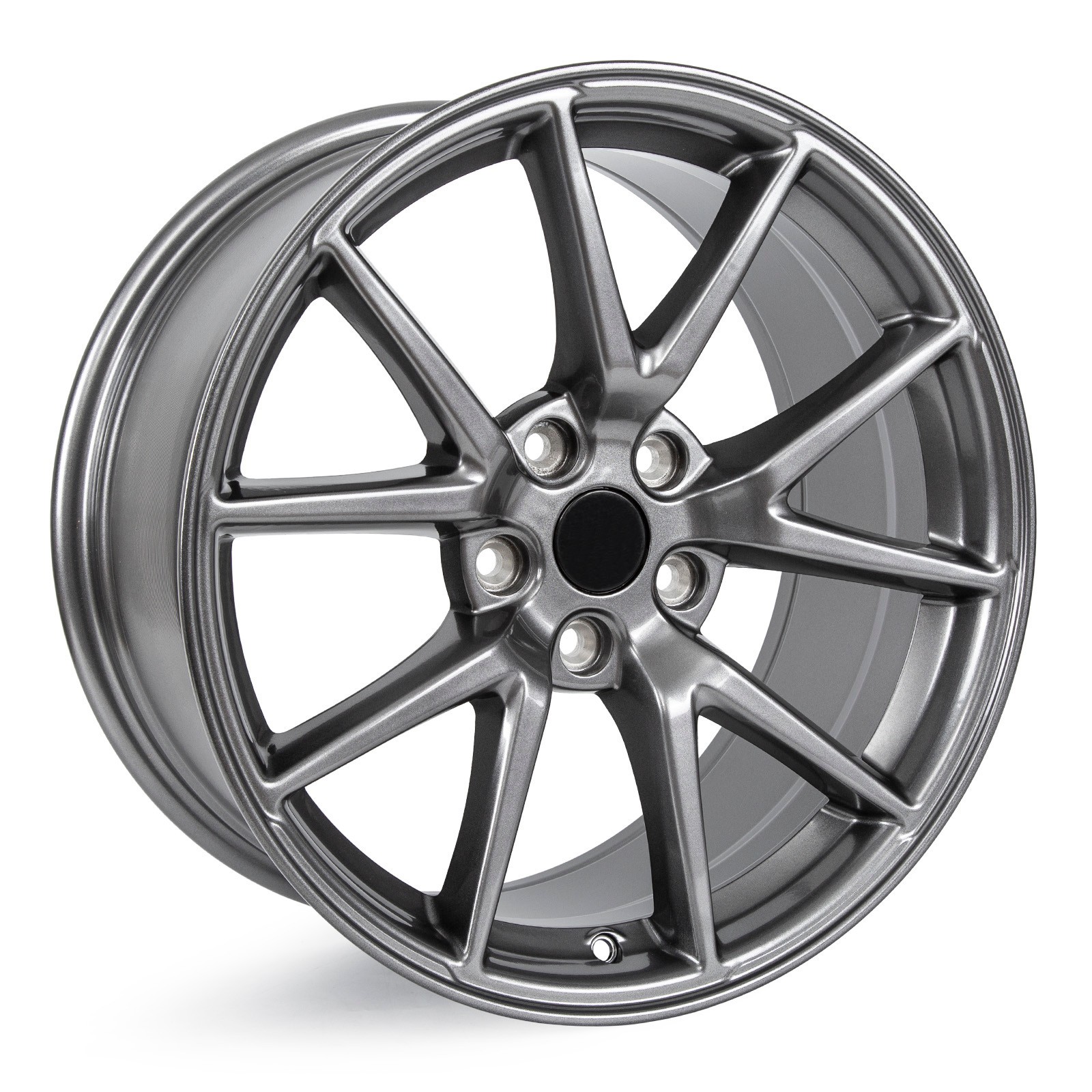 New 18" Grey Alloy Replacement Wheel Rim for Tesla Model 3 2017-2023 Wheel US