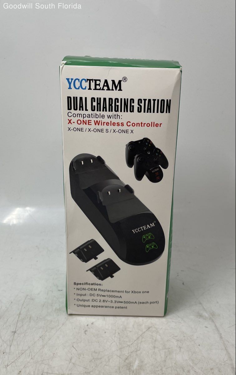 YCCTEAM Wireless Dual Controller Charging Station For Xbox One S & X