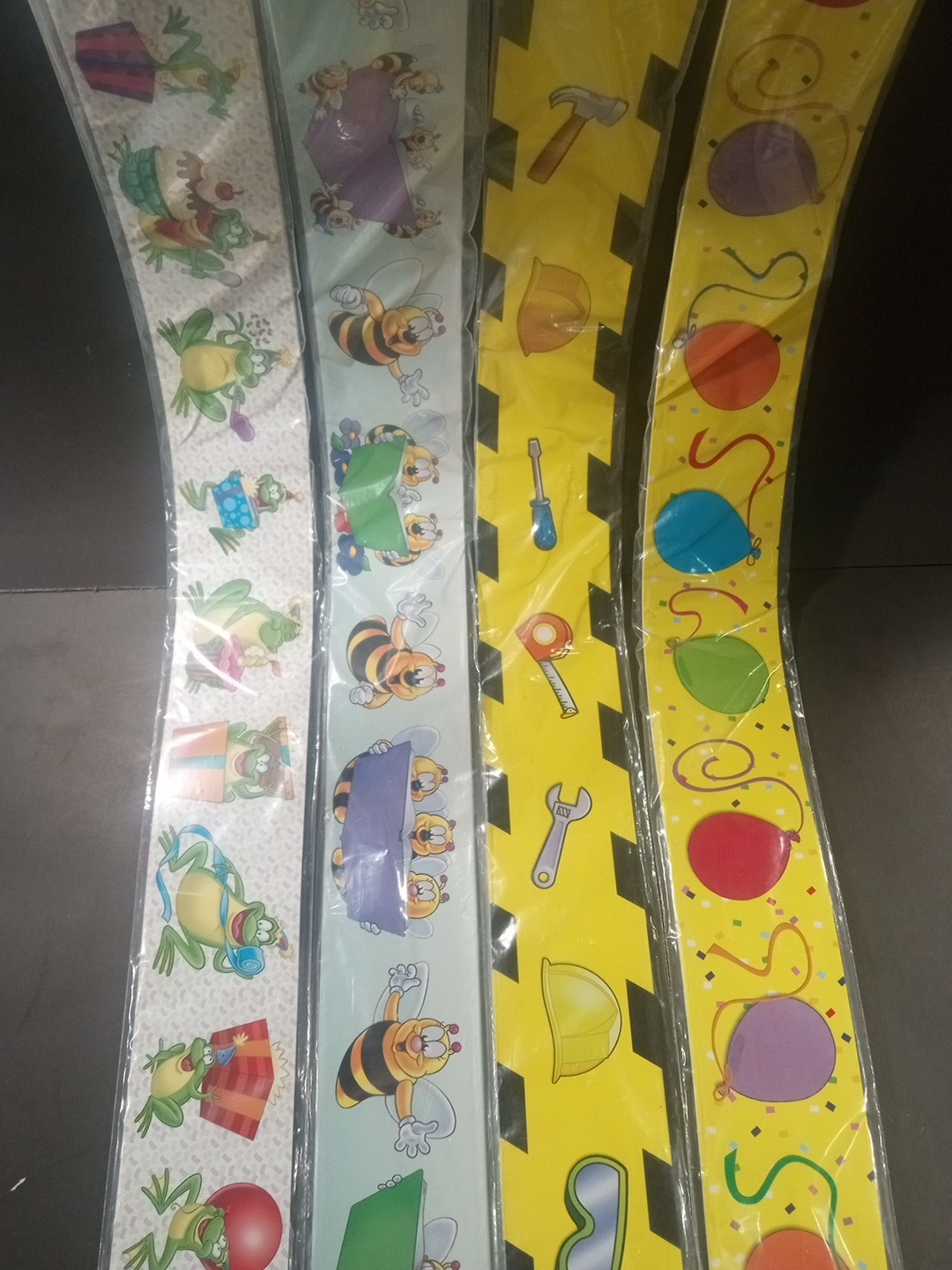 4-Scholastic 39 Ft Trimmers/Borders For Kids Room/Classroom/Playroom/Crafts