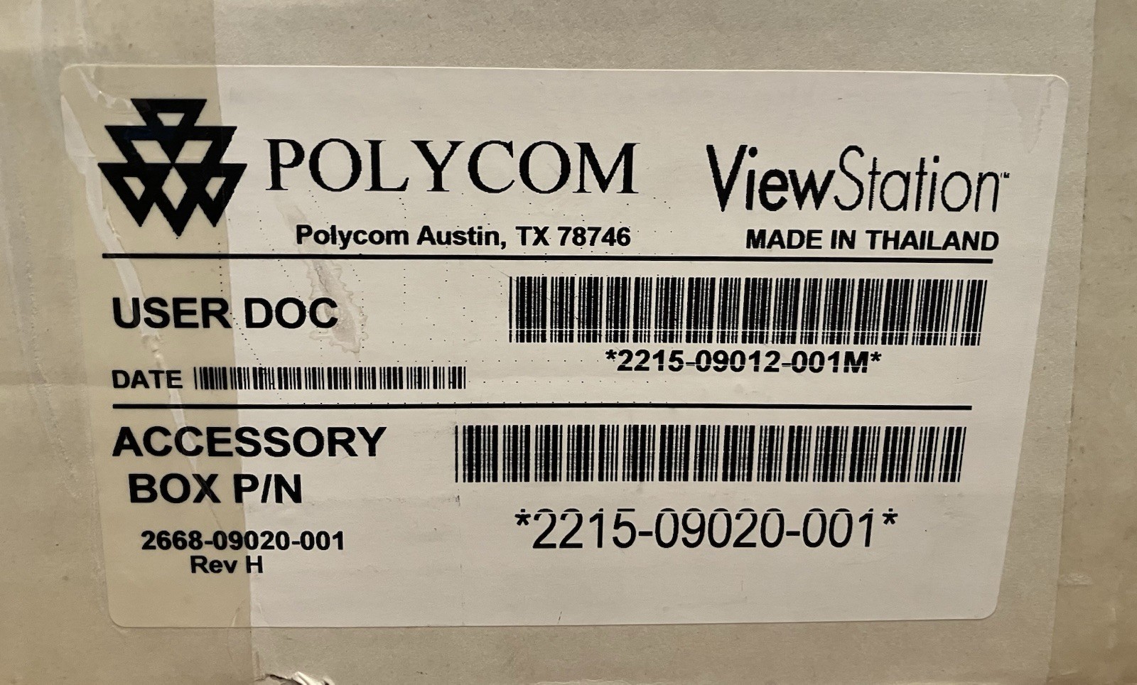 Polycom ViewStation PVS-14XX Video Conferencing System Incomplete AS-IS