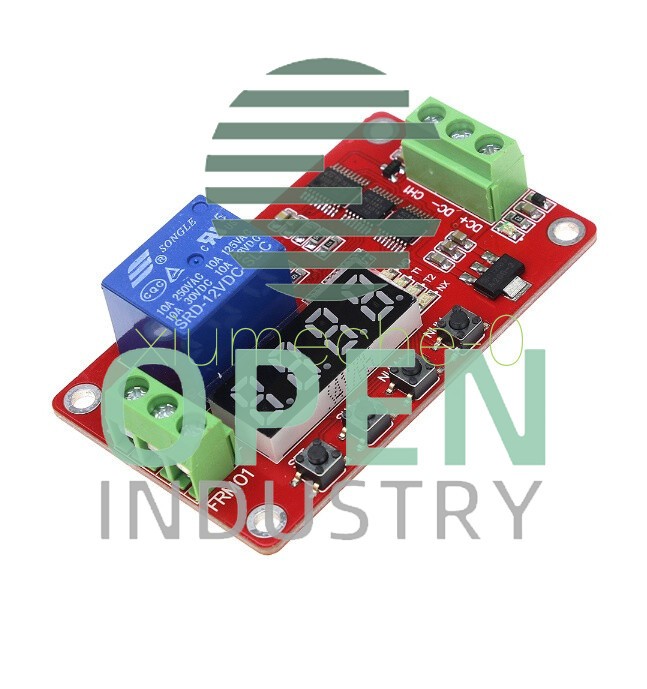 PLC Home 12V Automation Delay Multifunction Self-lock Relay Cycle Timer Module