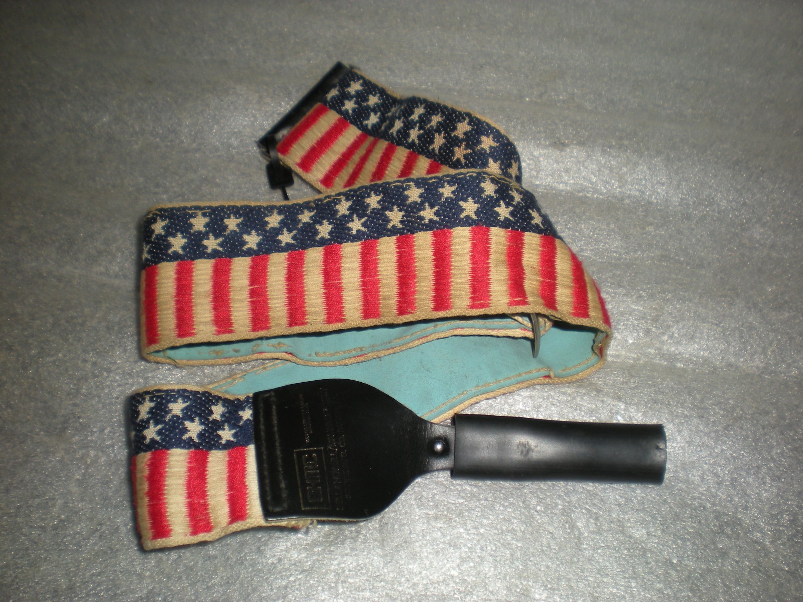 Vintage Original Bell & Howell American Flag Camera Neck Shoulder Strap BHMC