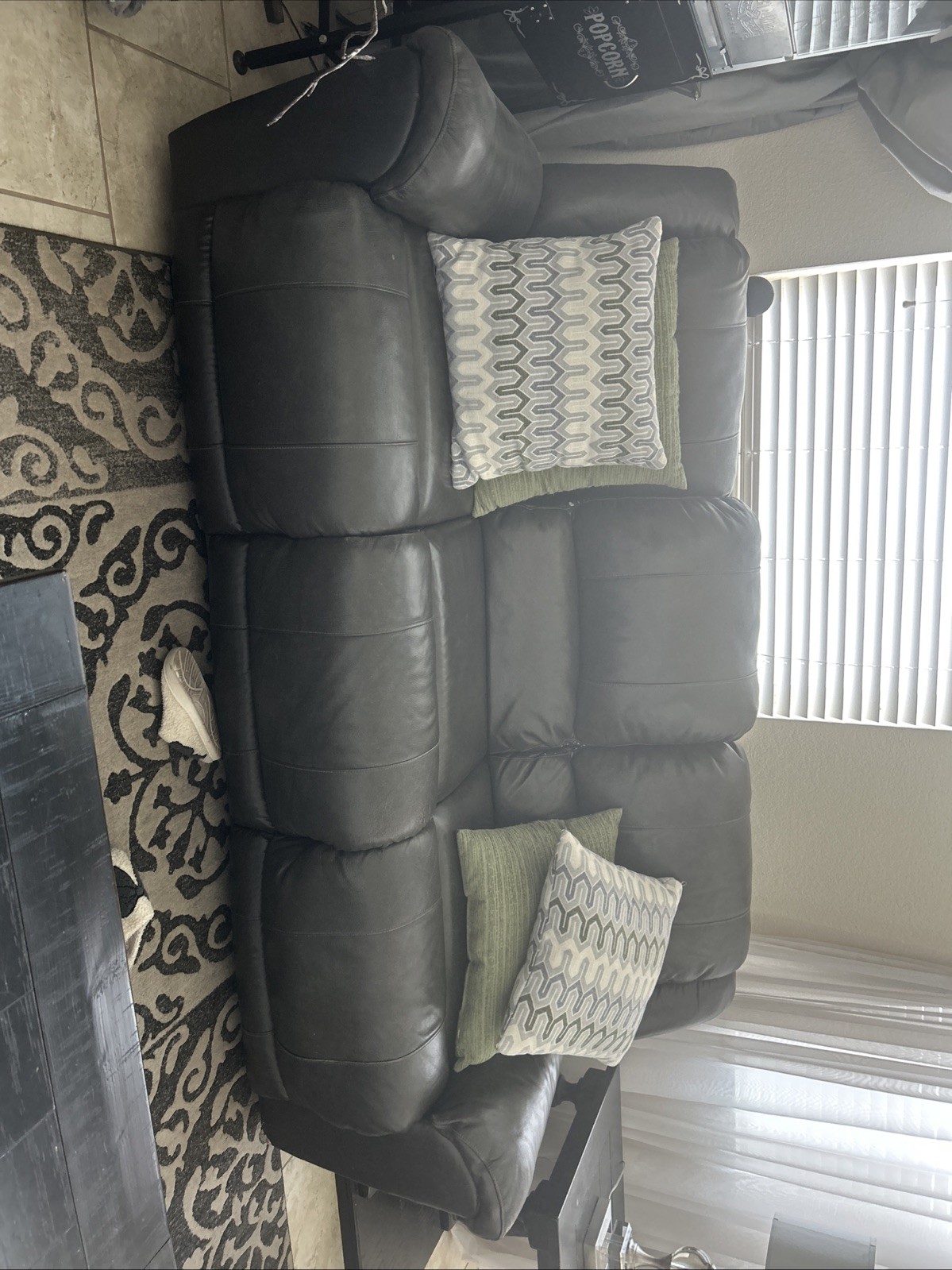 Leather Sofa Set for Living Room Pre-owned