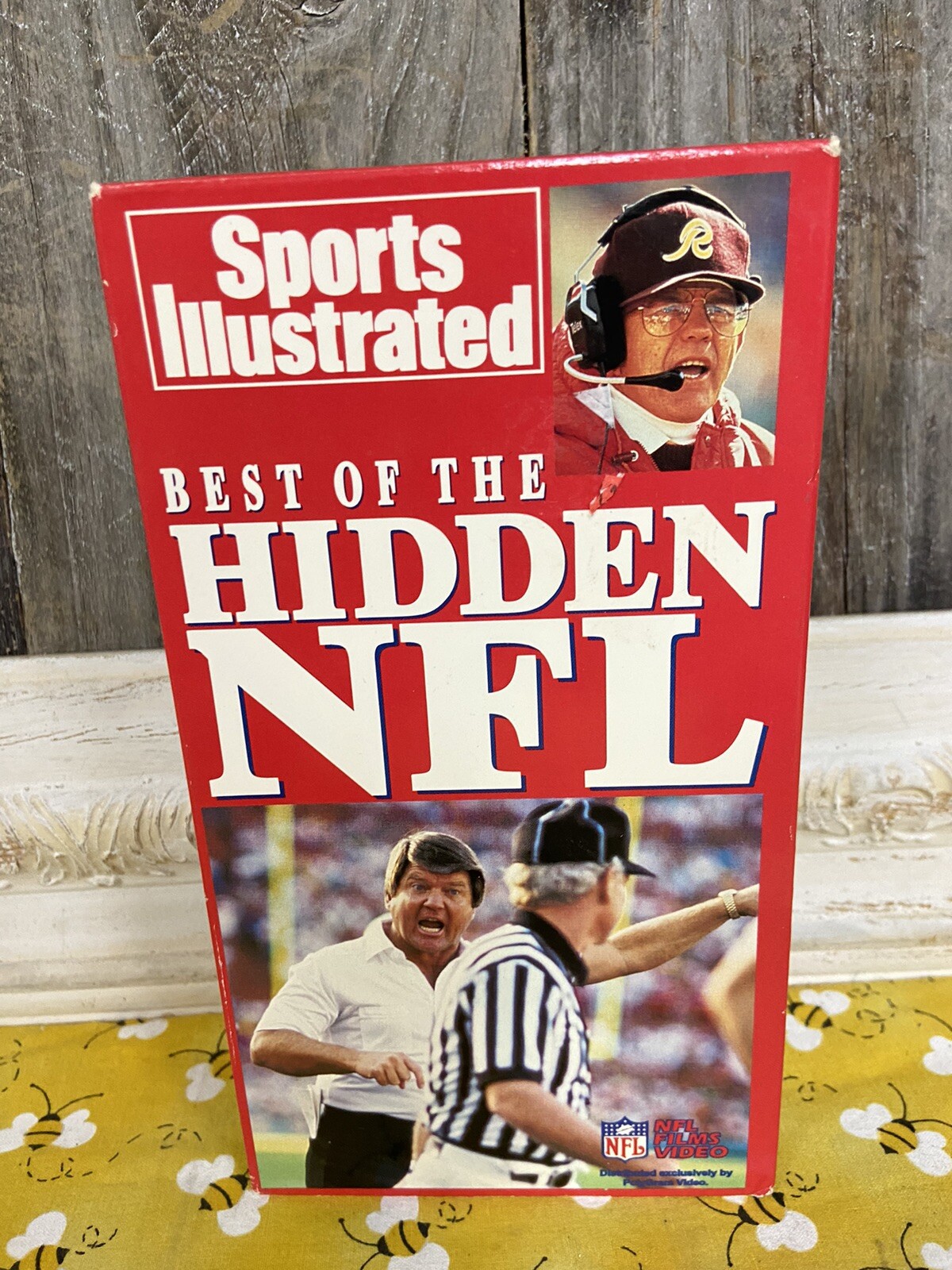 Sports Illustrated Best of the Hidden NFL VHS Tape RARE 1993 Subscription Gift!
