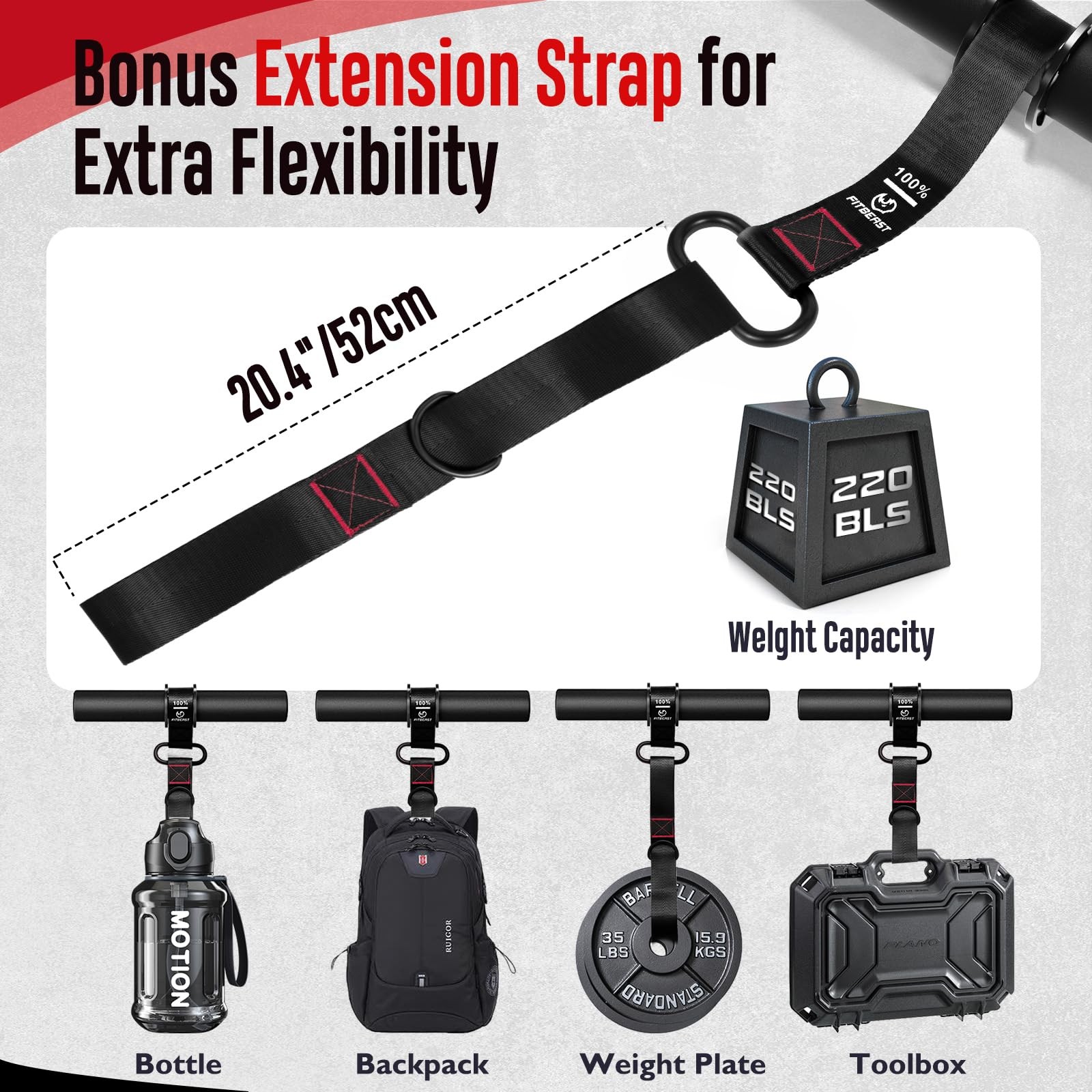 Forearm Strengthener & Wrist Roller - Forearm Strength Trainer