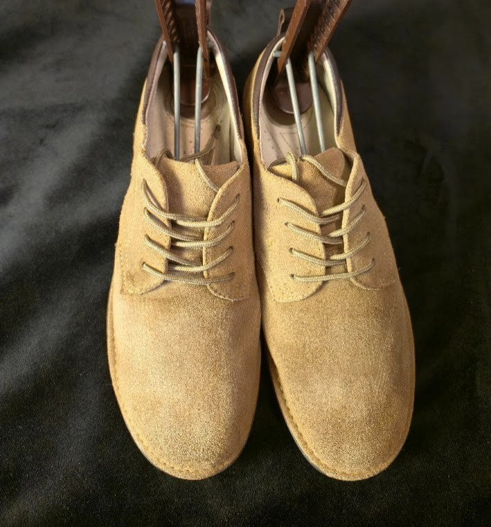 G.H. Bass Originals Tan Buck Oxfords Shoes Women’s Size 7.5 M Classic Earth Tone
