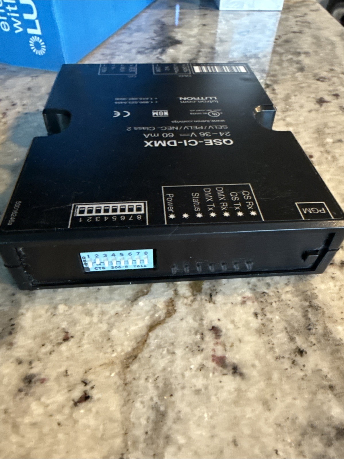 LUTRON QSE-CI-DMX Control Interface Homeworks QS Systems