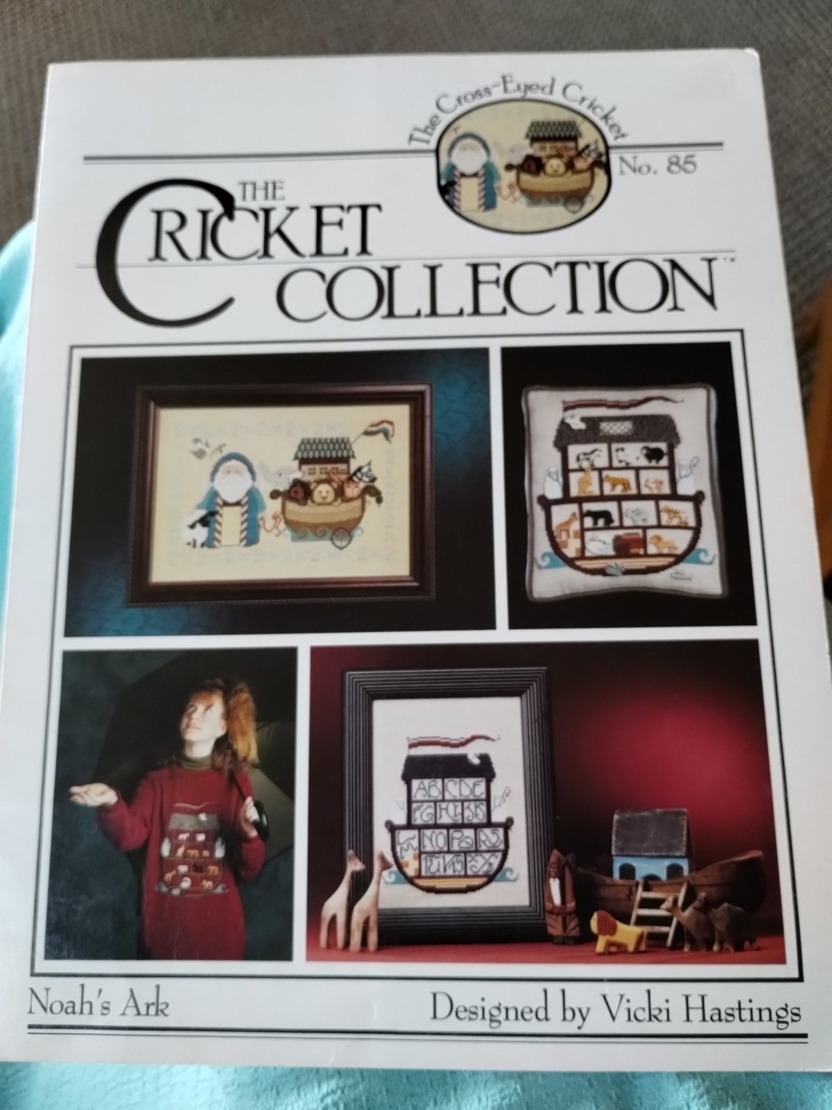 The Cricket Collection Noah's Ark cross stitch patterns leaflet #85