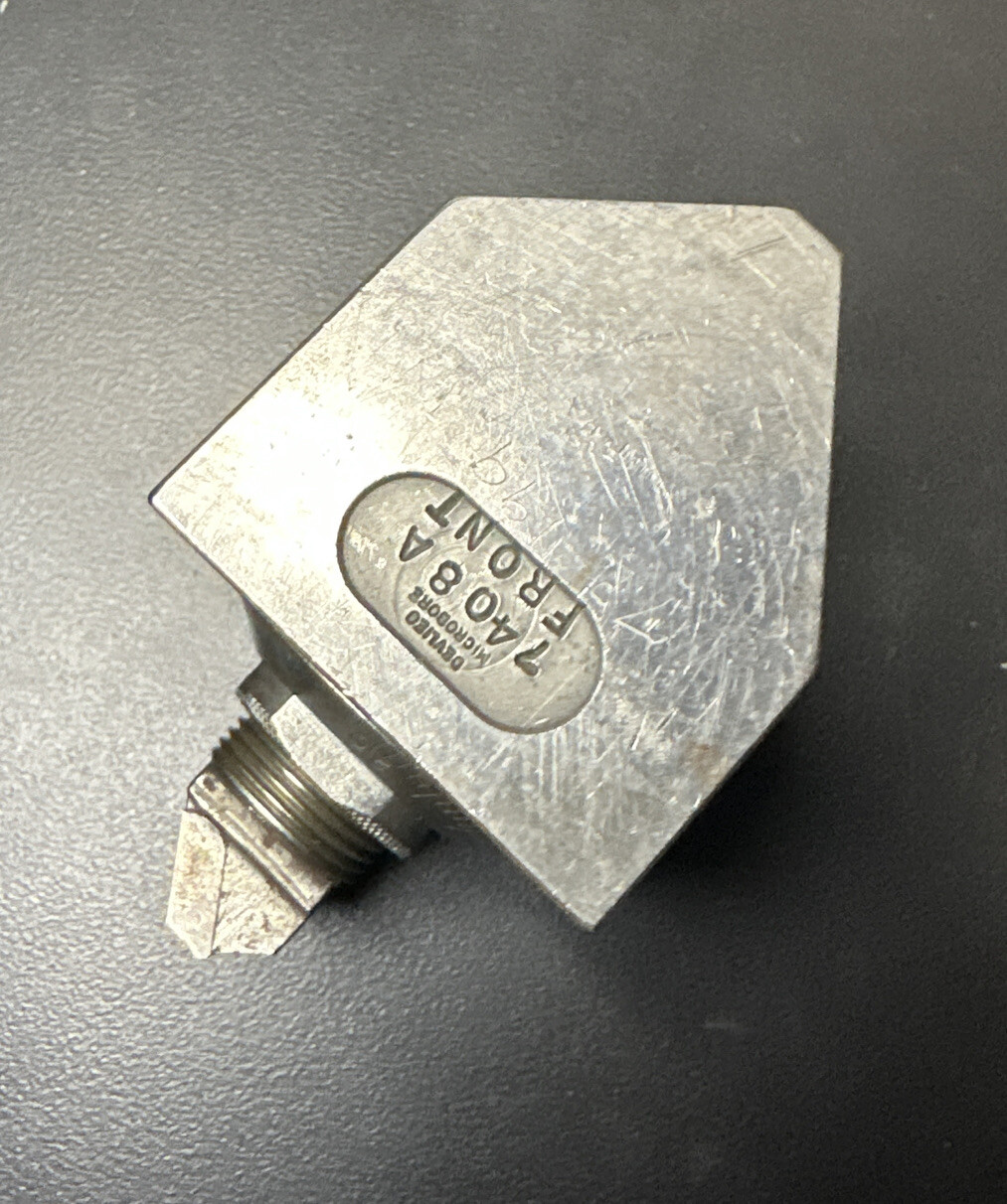 Devlieg Microbore 7408A Grinding Fixture Block Tool Sharpening Jig Machinist