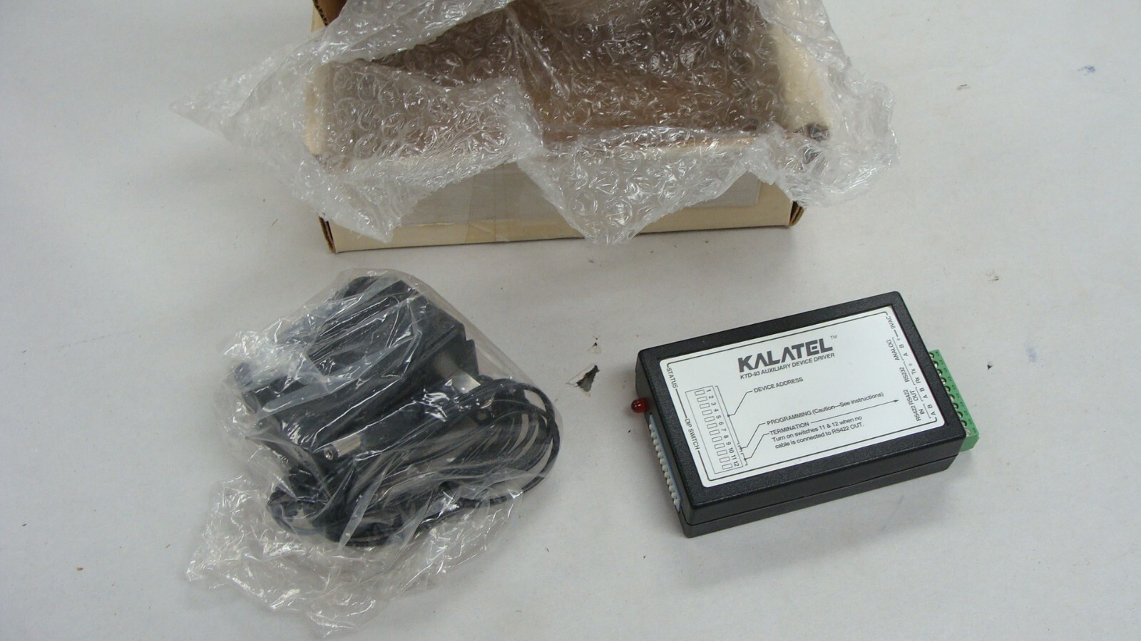 GE INTERLOGIX KALATEL KTD-93 AUXILIARY DEVICE DRIVER NOS