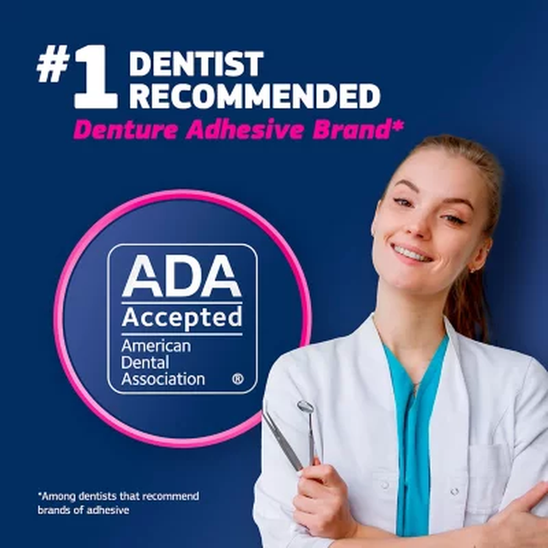 Fixodent Advanced Denture Adhesive - Max Hold, 2.2 oz. - 4 Pack