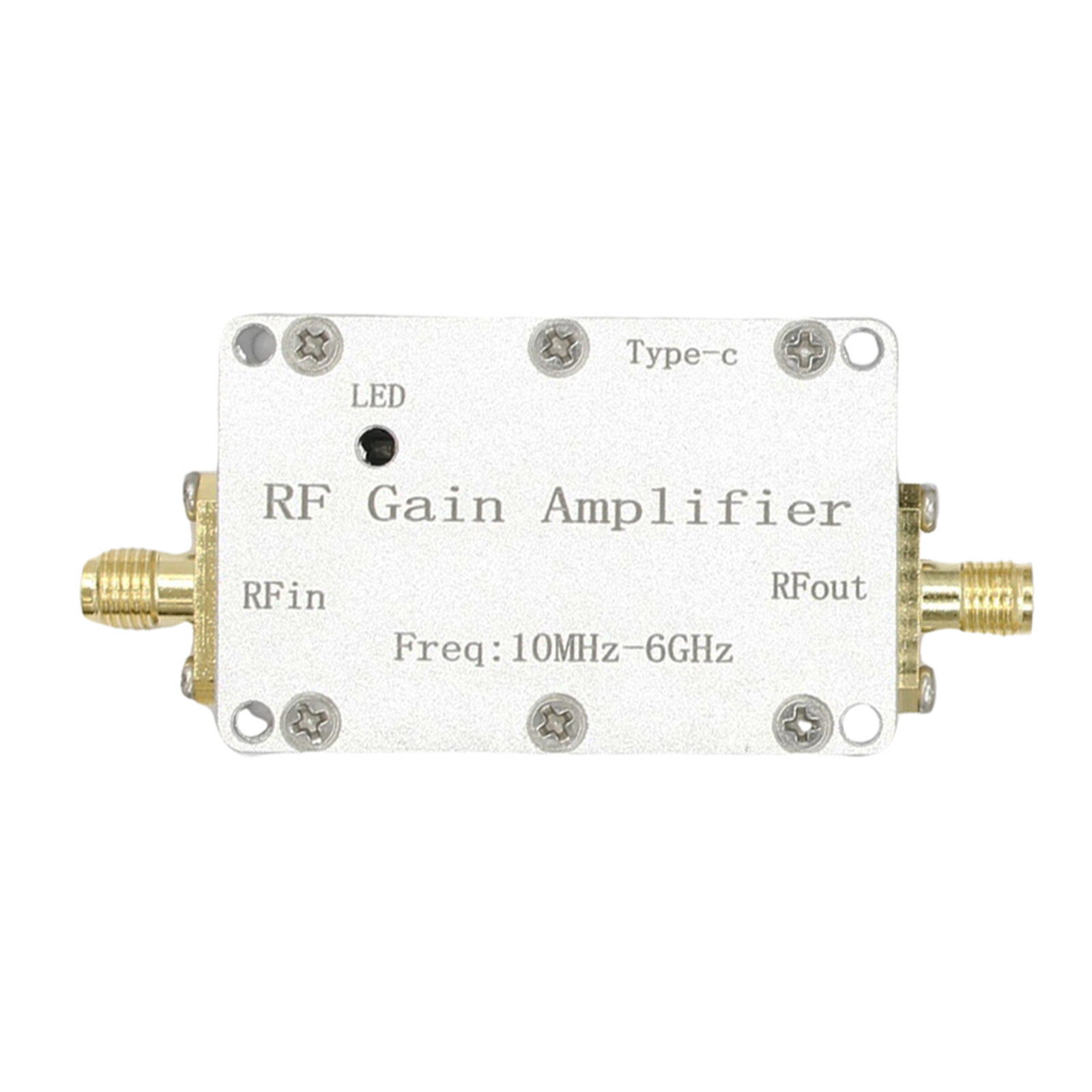 10M-6GHz RF Amplifier 10dB High Gain Driver Receiving Amplifier Module HOT