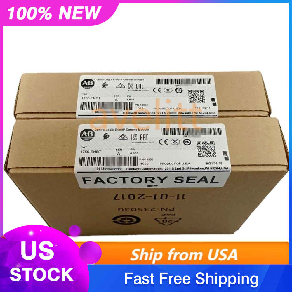 New Sealed Allen-Bradley AB 1756-ENBT /A EtherNet/IP ControlLogix Module