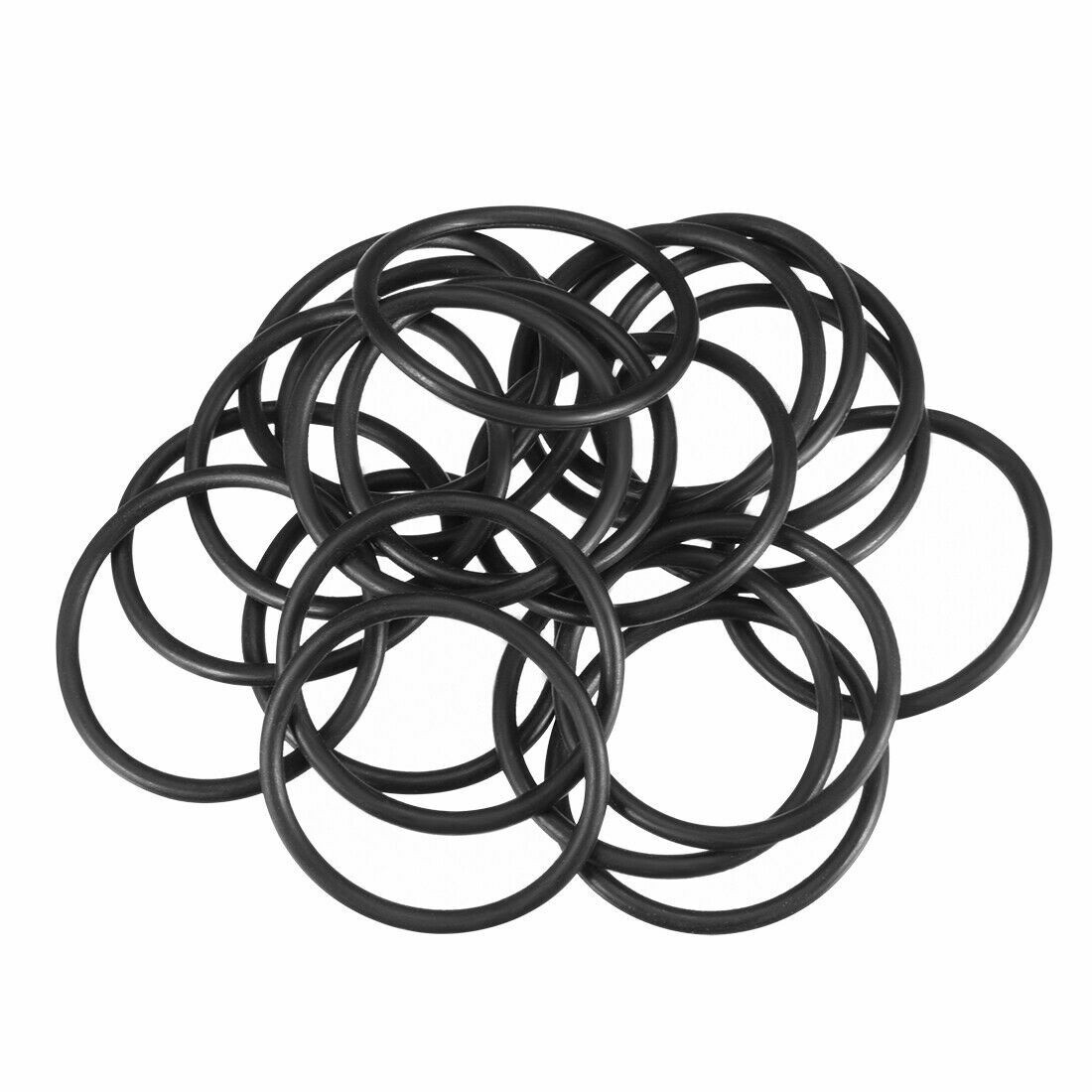 O-Rings Nitrile Rubber 24mm x 28mm x 2mm Seal Rings Sealing Gasket 20pcs ✦KD *hh