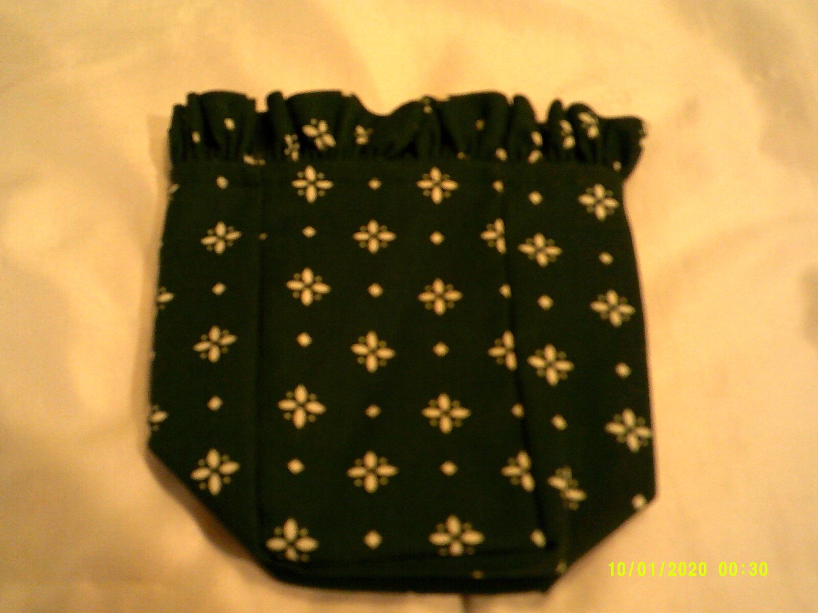 Longaberger 1998 HORIZON of HOPE BASKET Liner HERITAGE GREEN New