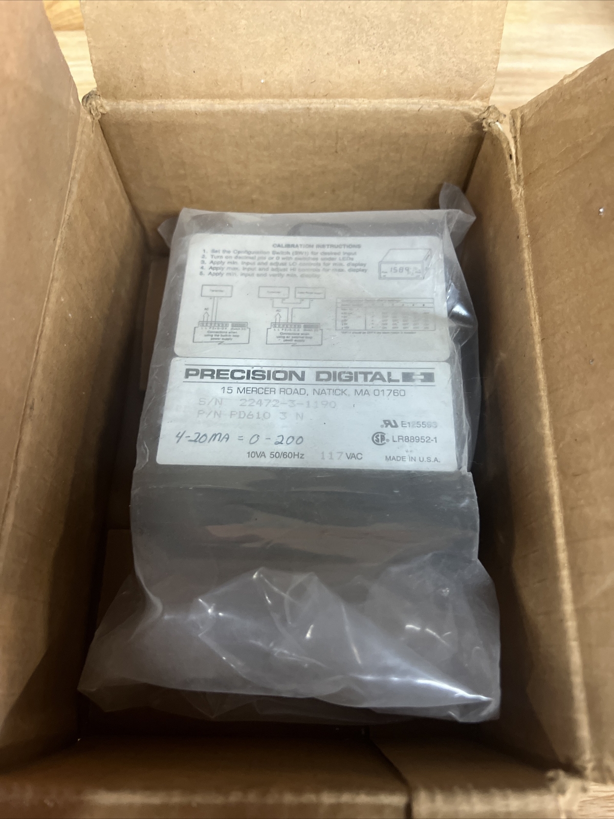 Precision Digital Process Meter PD610