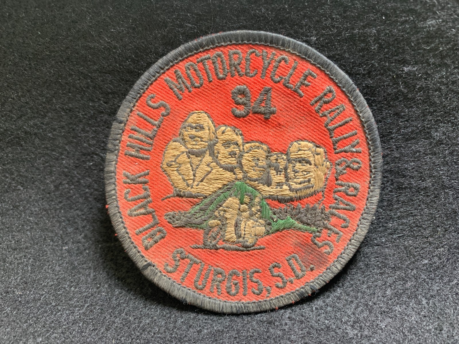 1994 Vintage Sturgis Black Hills Motorcycle Rally & Races Patch