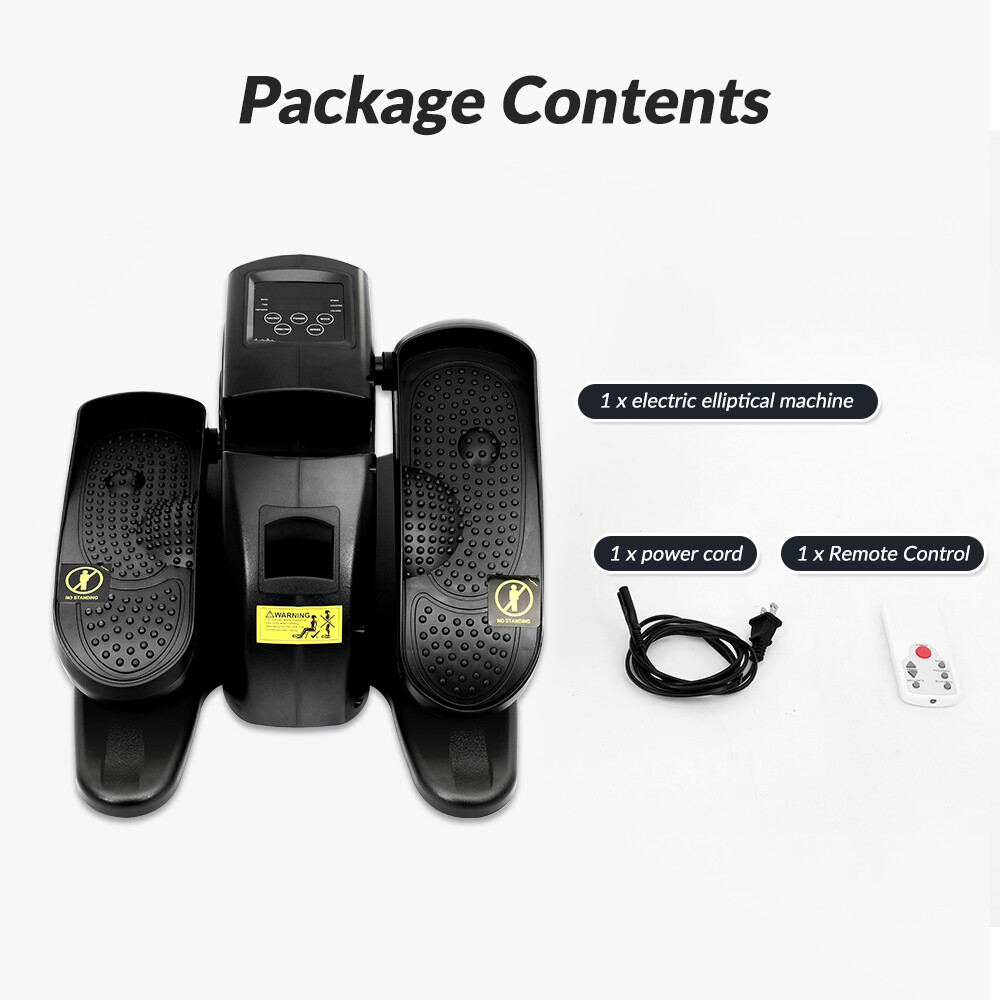 Ellipse Leg Exercise While Sitting Pedal Exerciser Under Desk Elliptical Machine