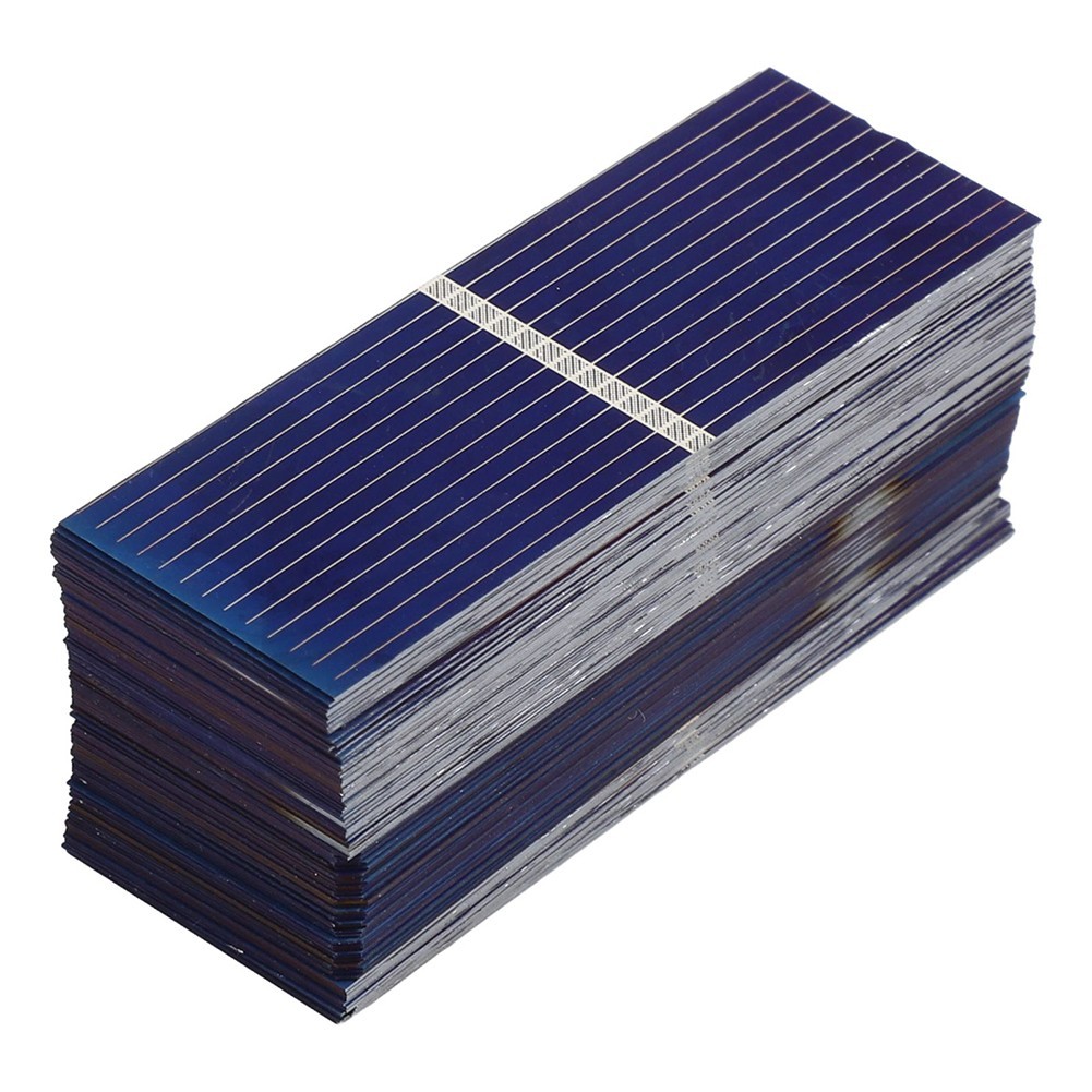 100pcs 0 5V For Solar Cells for For Solar Projects Polycrystalline Silicon