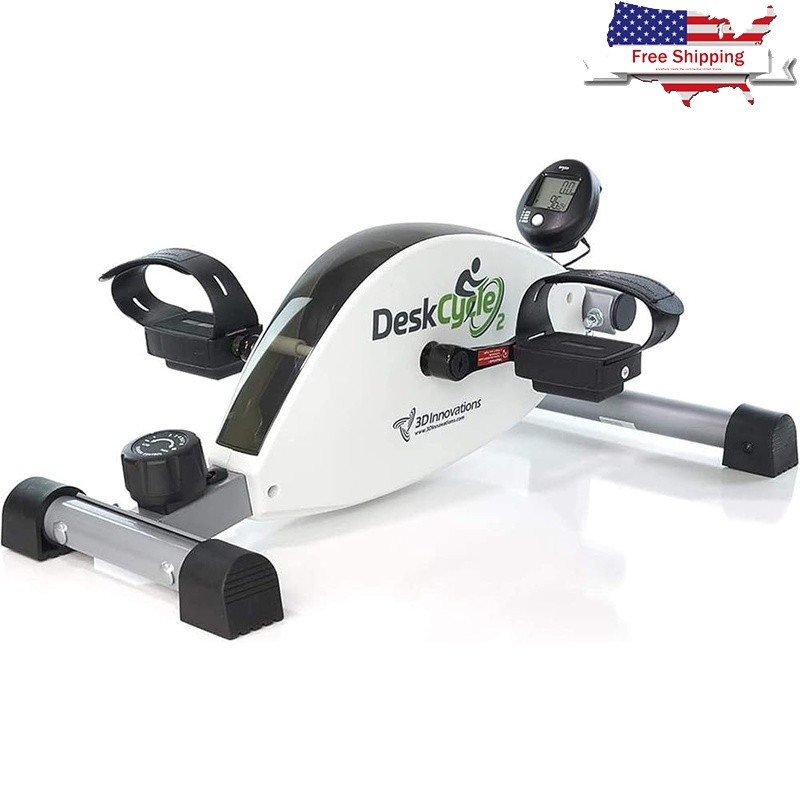 Stationary Exercise Bike W/ Magnetic Resistance LCD Display Home Office Workout
