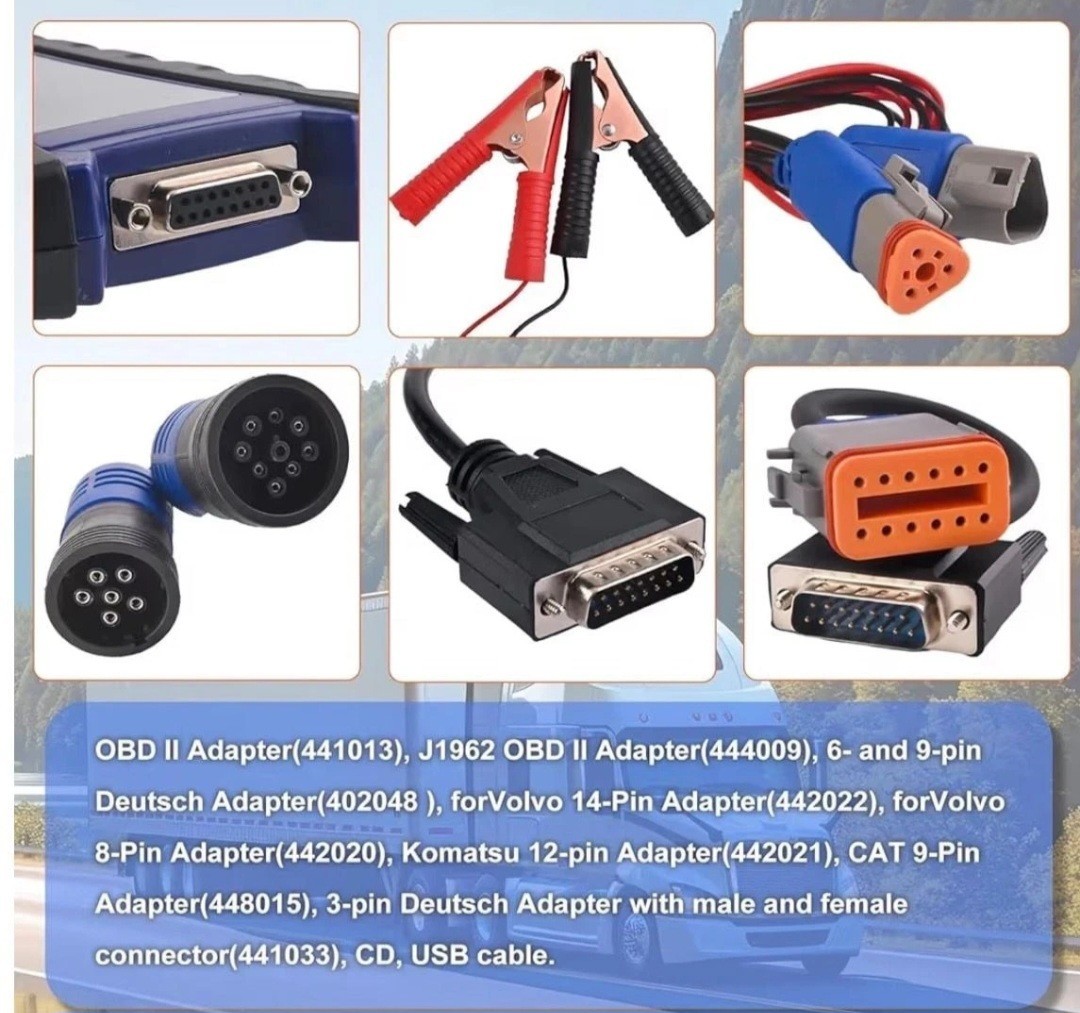Universal Truck Excavator Diagnostic Scanner Tool forNexiq USB Link 2 Interface