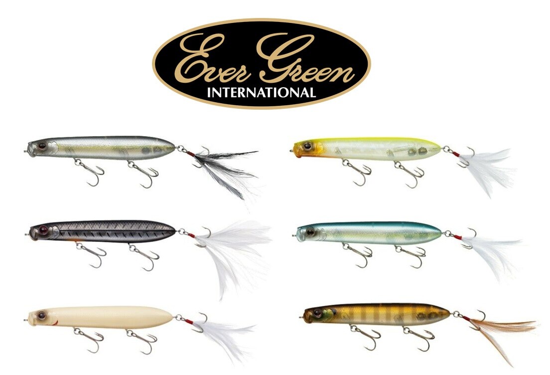 Evergreen Shower Blow SB-105/ SB-125 Topwater Fishing Hard Lure Select Color