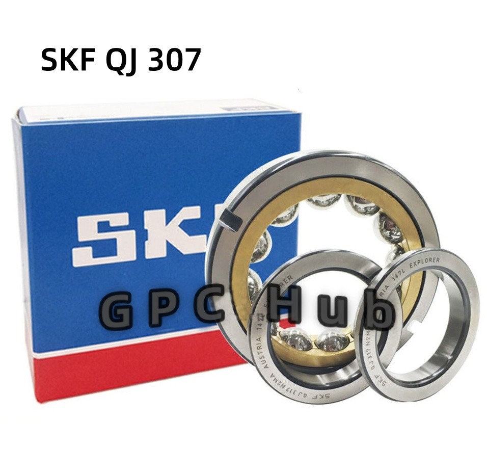 1PCS NEW SKF QJ 307 MA Angular Contact Ball Bearings 35x80x21mm  Fast shipment
