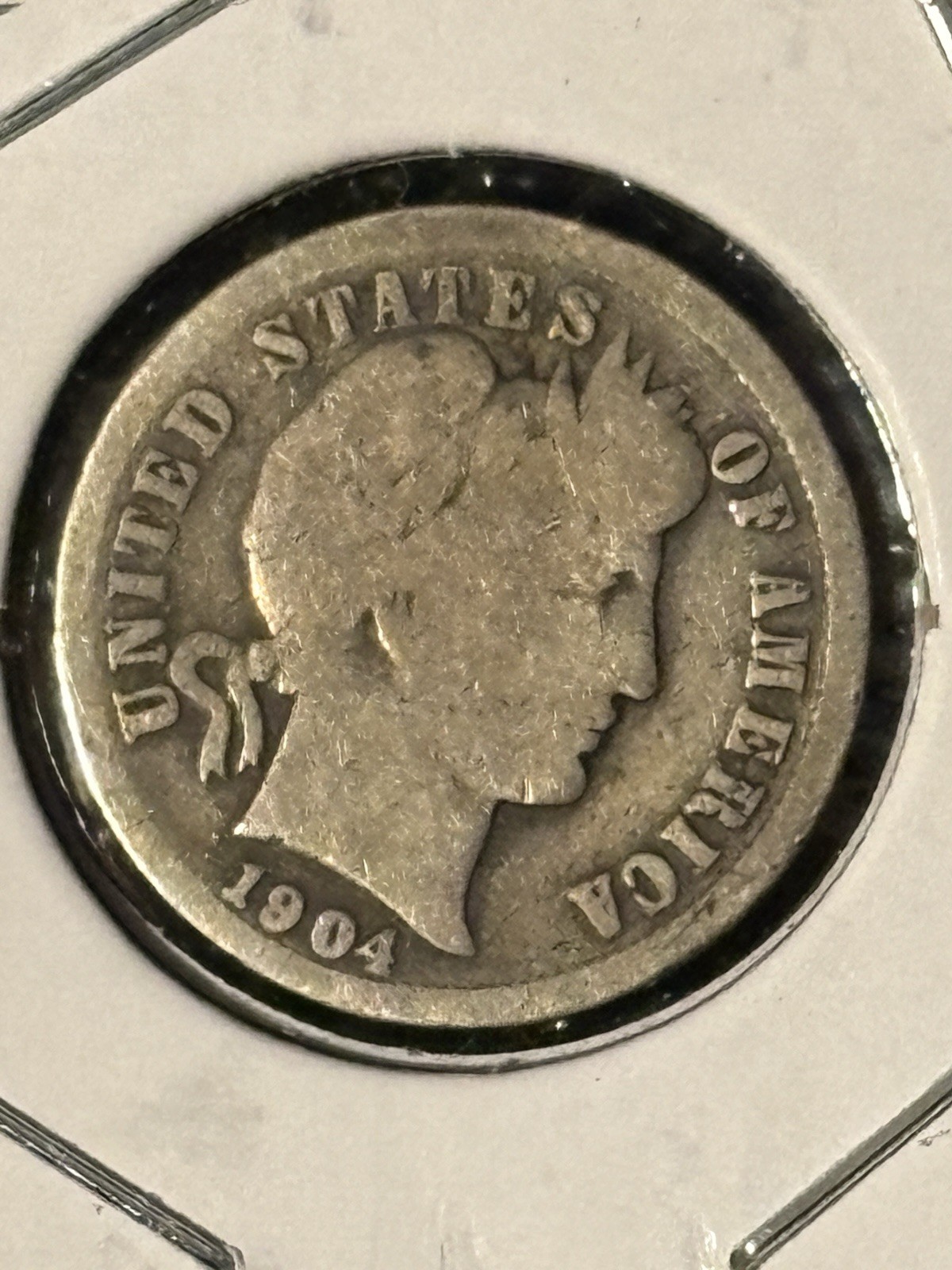 1904 Barber Dime