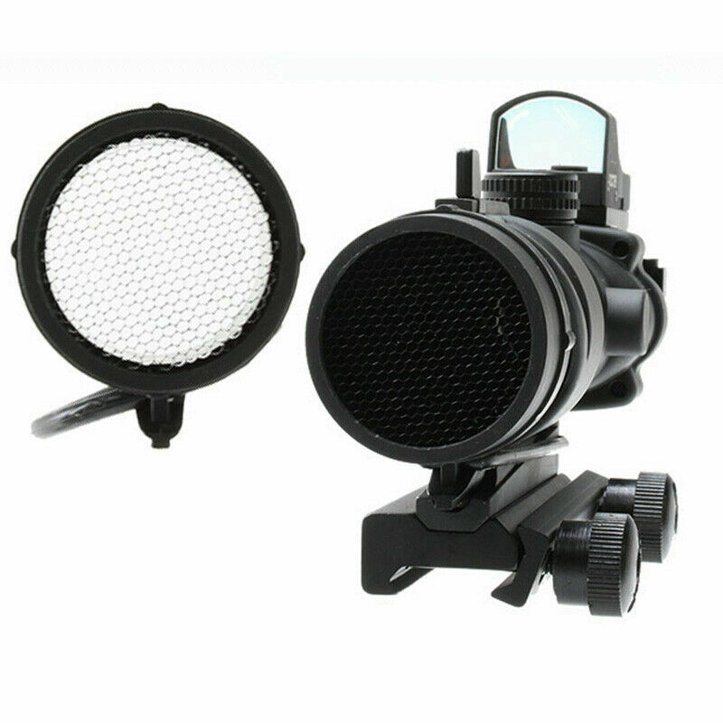 Tactical ACOG KillFlash Scope Cover Protector Cap Metal Mesh For ACOG 4X32 1x32