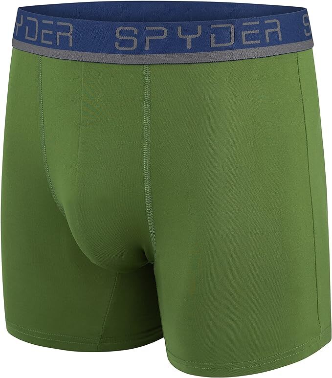 4 Pck SPYDER MEN MESH PERFORMANCE STRETCH Boxer Briefs BLACK Medium Large XLarge