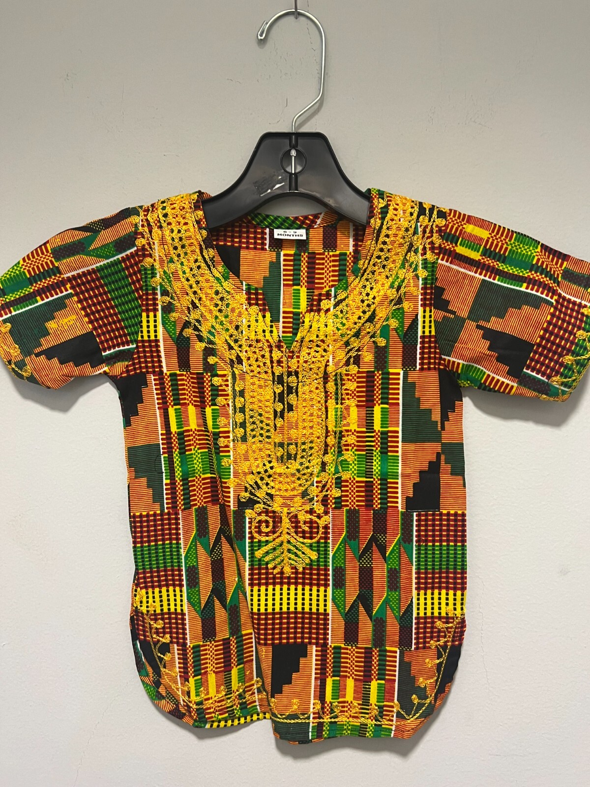 African Clothing for Children  Dashiki 6M-14 kente