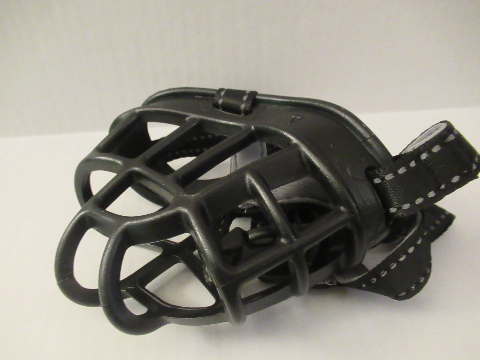 Basket Dog Muzzle (Size 4) (13") Black Nylon