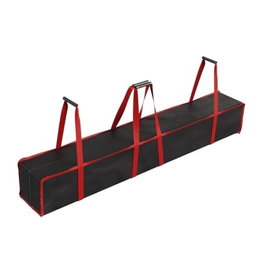 Pop up tent replacement parts, large tent storage bag 52X11.5X11.5inch Red