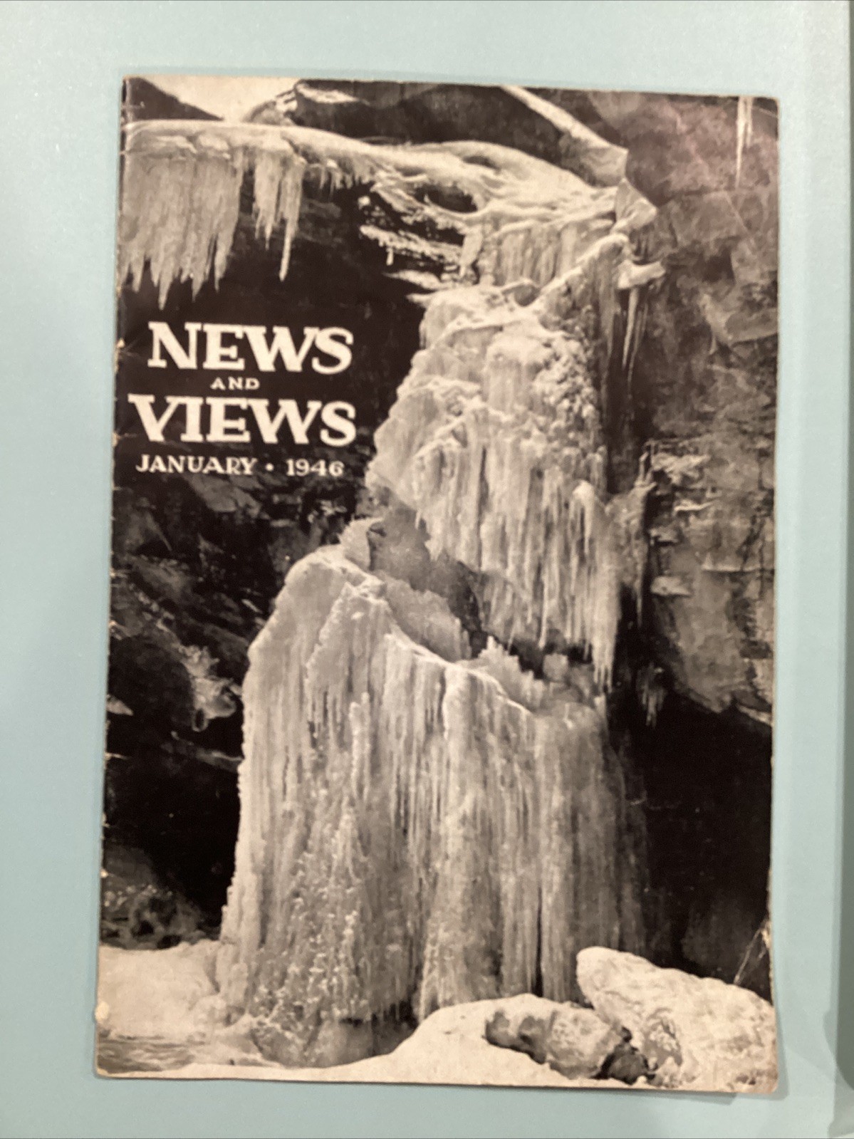 1946 Jan News And Views Bowling Bowler Images Booklet Magazine Program