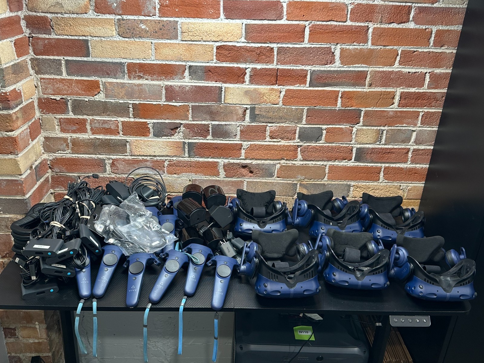 HTC VIVE Pro PC VR Headset Base Station Controller Cables Lot of 6! READ