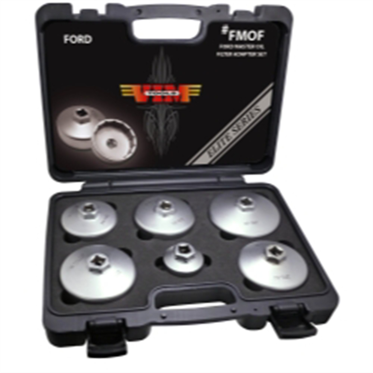 VIM Tools VIM Tools 6-Piece FORD Master Oil Filter Adapter Set