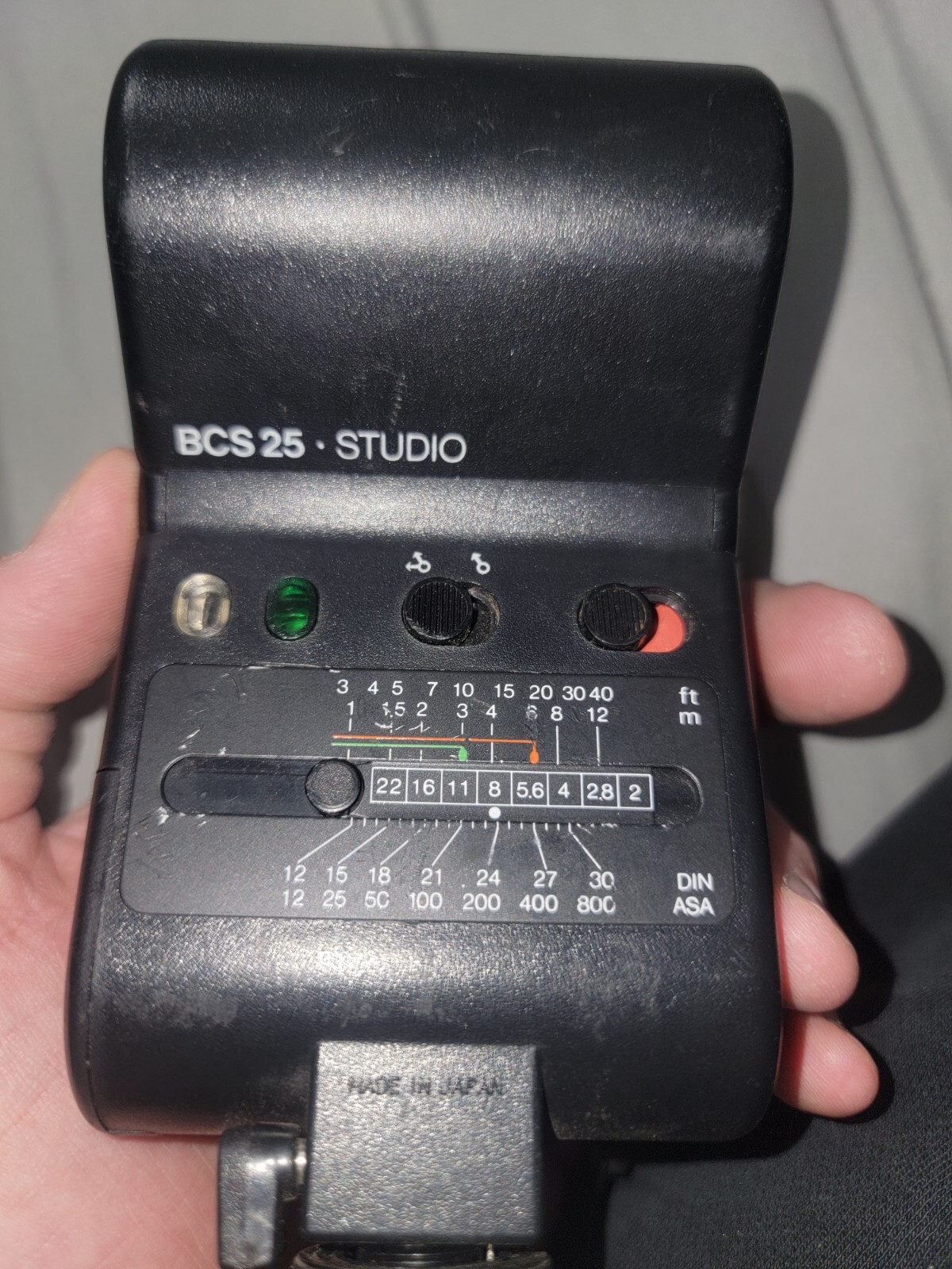 OSRAM BCS 25 Studio Electronic Flash Unit W/Reflector Technique Free Shipping